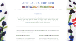 Desktop Screenshot of amydombro.com